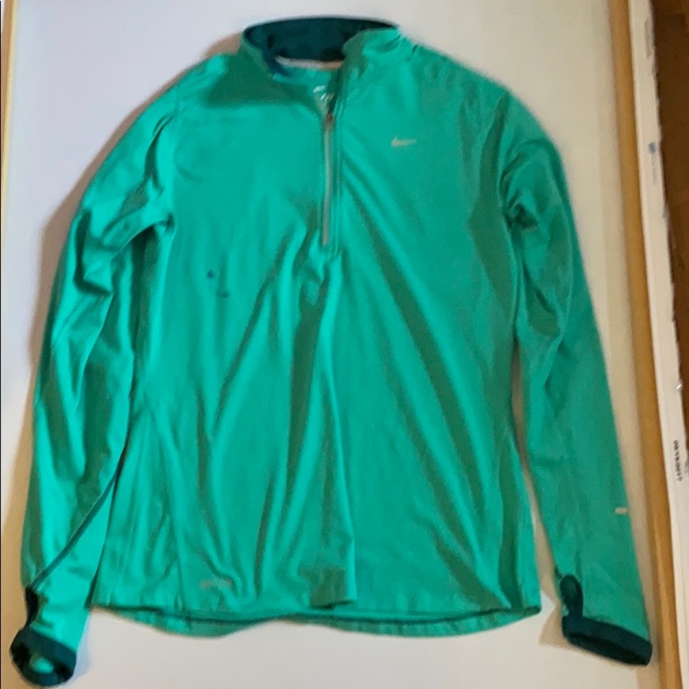 Green Nike Running Jacket